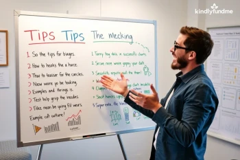 Workshop teaching fundraising tips for successful campaigns